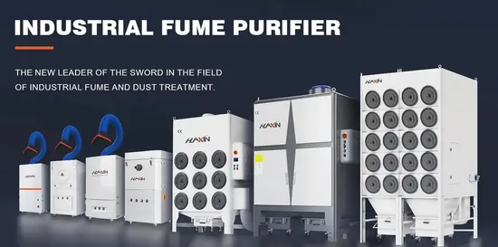 7.5kw Premium Laser Cutting Machine Dust Collector/Air Filter/Fume Extraction with Advanced Filtration