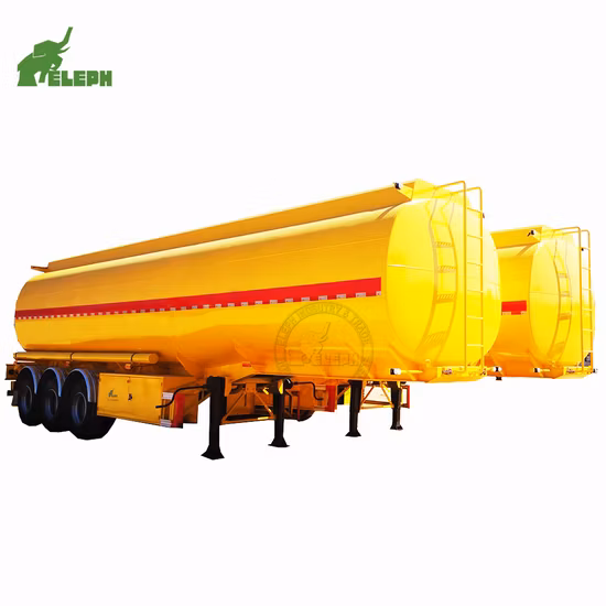 2021 Hot Selling 42000~45000liters Oil Fuel Tank Semi Trailer