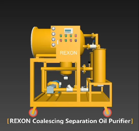 Diesel Oil Processing Machine with Coalescing Separation Filter, Non