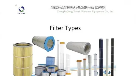 Washable Pleated Polyester Dust Collector Cartridge Air Filter