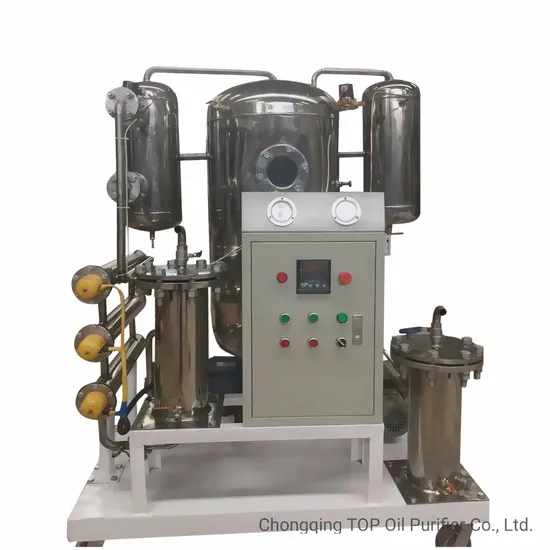 Dehydration Hydraulic Oil Lube Oil Fuel Oil Water Separator (TYD