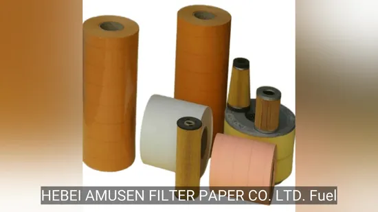 Fuel Heavy Duty Filtration Media Acrylic Air Filter Paper for Automotive