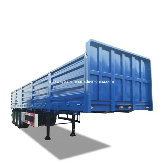 Factory Price 3 Axle 40FT 40ton 60ton Cargo Side Wall Semi Trailer for Sale 