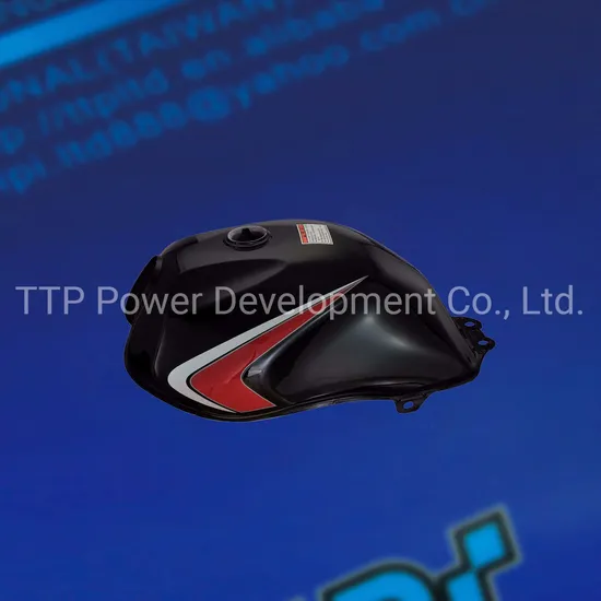 Lpi En125 Motorcycle Spare Parts Motorcycle Black Fuel Tank/Oil Tank 