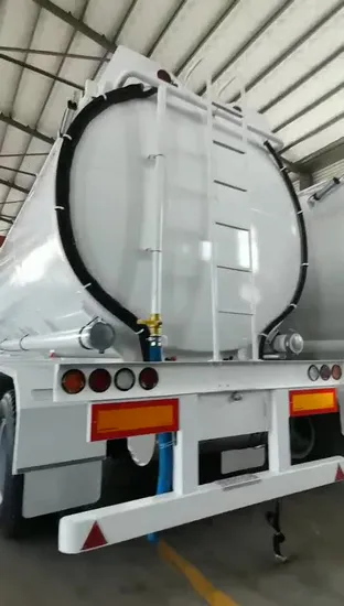 3 Axle 30000L/40000L/50000L Carbon Steel/Stainless Steel/Aluminum Alloy Tank/Tanker Truck Semi Trailer for Oil/Fuel/Diesel/Gasoline/Crude/Water/Milk Transport 