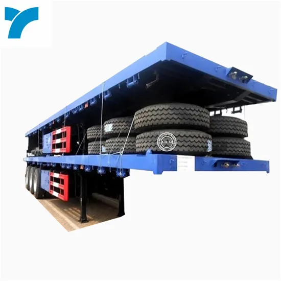 Wholesale Flatbed 2 /3/4axles Economical China Factory First Grade Semi Trailer 