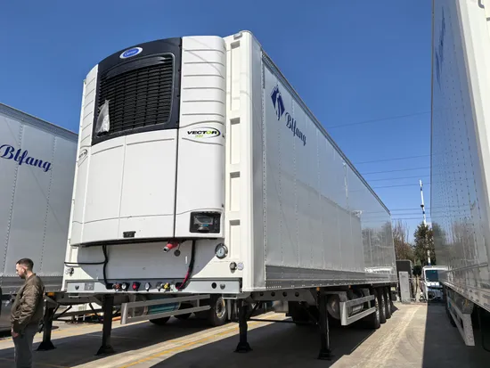 30 tons heavy truck reefer trailer Refrigerator Refrigerated Semi Trailer 