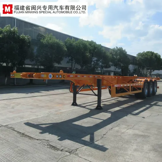 Professional 40FT Container Trailer with 3 Axles for Freight 