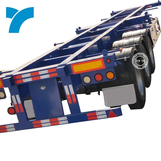 Durable 3 Axles Skeleton Sale Semi Trailer 